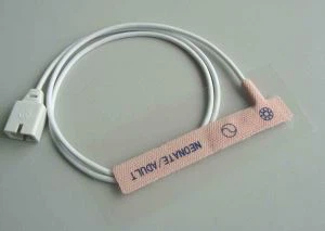 Nellcor D25 / N25 7 broches Capteur SpO2 jetable pour adultes, néonatologie, pédiatrique, nourrisson