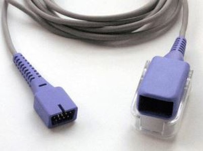 Câble adaptateur compatible Nellcor DEC-4 / DEC-8 SpO2 / câble d'extension