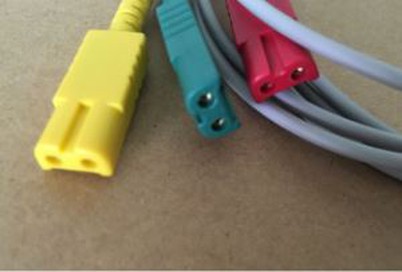 Datex, siemens, goldway, bionet LL Type 3lead Fil, Snap, clip, AHA, CLIP