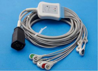 Défibrillateurs Zoll Câble EKG avec câble EKG à 10 conducteurs avec fils conducteurs pour fournisseurs de séries M et E