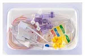 3 Connecteurs Transducteur USB à pression sanguine jetable