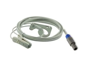 Capteur SPO2 à clip vétérinaire Oximax Edan M8A M9 à 8 broches