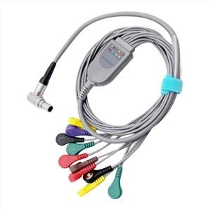Câble Holter ECG monobloc à 10 dérivations GE CM3000