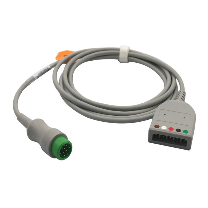 3L/5L Mindray ECG Trunk Cable For T1/T5/T8