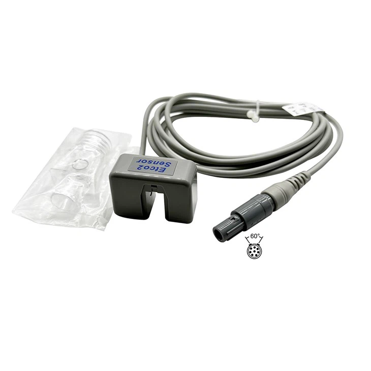 Module de capteur EtCO2 de capnographie grand public 8 broches 60 degrés