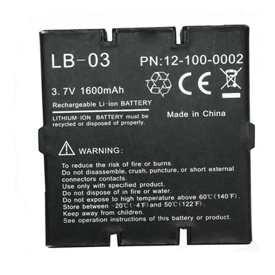 Batterie Biolight LB-03 M800, 1 600 mah, 3,7 V