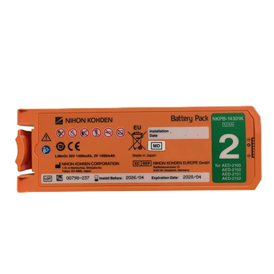 Batterie de remplacement pour Nihon Kohden Cardiolife 2100 AED SB-212VK