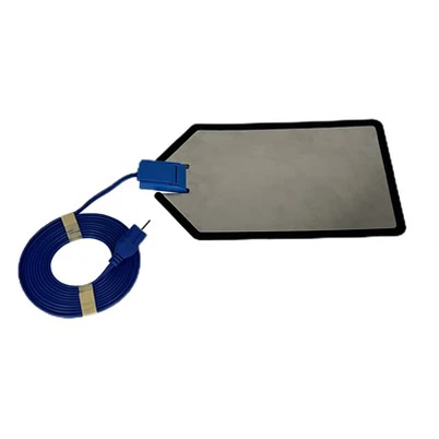 Électrode négative de plaque patient réutilisable Esu, protection Rem de mise à la terre